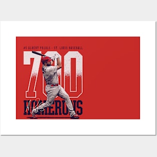 Albert Pujols St.Louis 700 Home Runs Bold Posters and Art